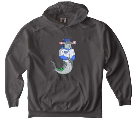 Miteqz Shack Hoodie, a Pepper Comfort Colors Pullover Hoodie