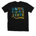 Childhood Cancer Awareness 2023- OAF Shirts, a Solid Black Blend Premium Unisex Tee