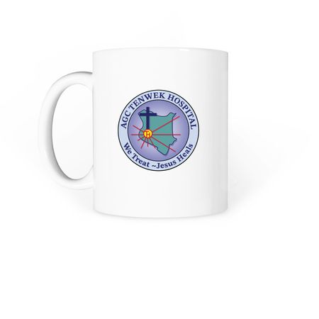 FOT / Tenwek Mug, a White Coffee Mug (back-view)