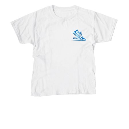2026 SurgOnc Race for Research, a White Youth Unisex Tee