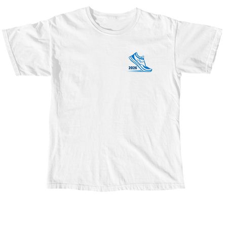 2026 SurgOnc Race for Research, a White Comfort Colors Unisex Tee