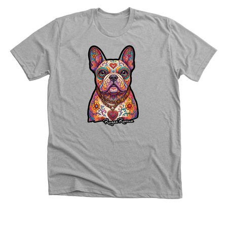 "Graham" Shirt Fundraiser - Rugaz Rescue&nbsp;, a Athletic Heather Premium Unisex Tee