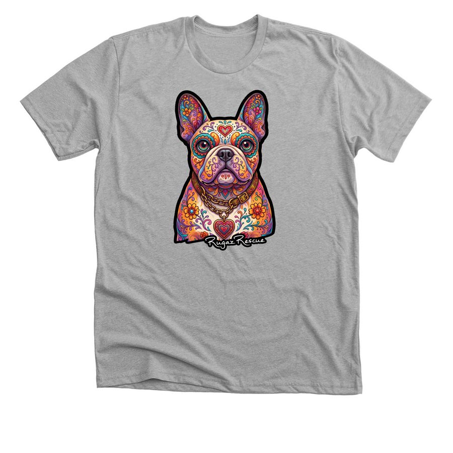 "Graham" Shirt Fundraiser - Rugaz Rescue&nbsp;, a Athletic Heather Premium Unisex Tee