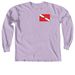 GW So nice they named it twice, a Orchid Comfort Colors Long Sleeve Tee