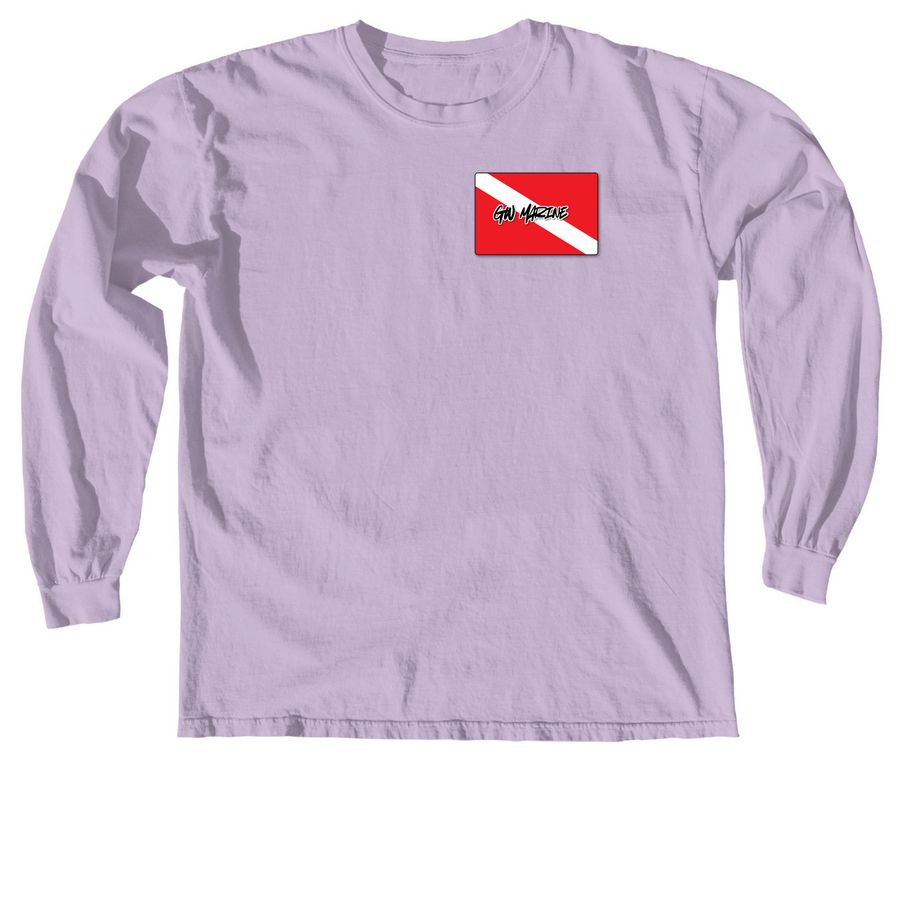 GW So nice they named it twice, a Orchid Comfort Colors Long Sleeve Tee