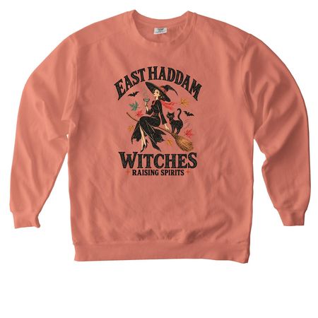 East Haddam Witches, a Terracotta Comfort Colors Crewneck Sweatshirt