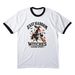 East Haddam Witches, a White/ Jet Black Cotton Ringer Tee
