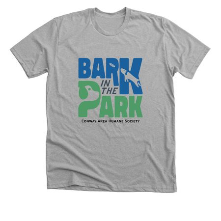 Bark in the Park Collection, a Athletic Heather Premium Unisex Tee