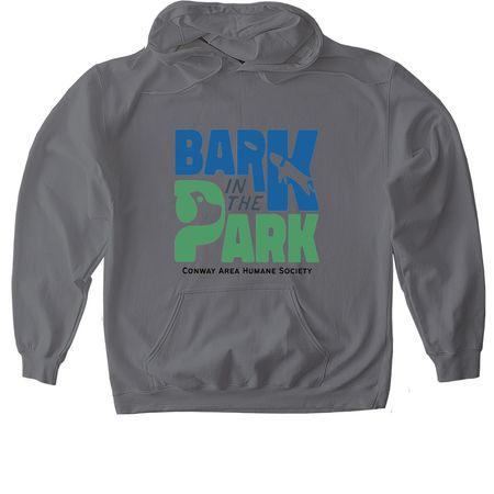 Bark in the Park Collection, a Charcoal Gildan Softstyle Pullover Hoodie