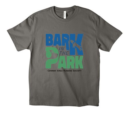 Bark in the Park Collection, a Asphalt Unisex Heavyweight Tee