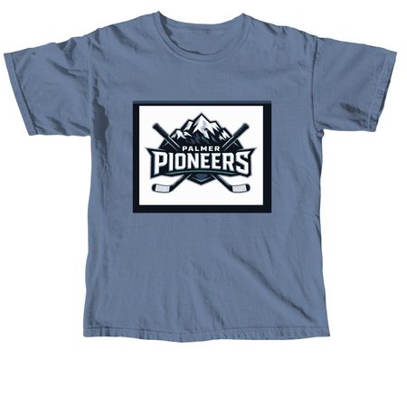 He double hockey sticks, a Blue Jean Comfort Colors Unisex Tee