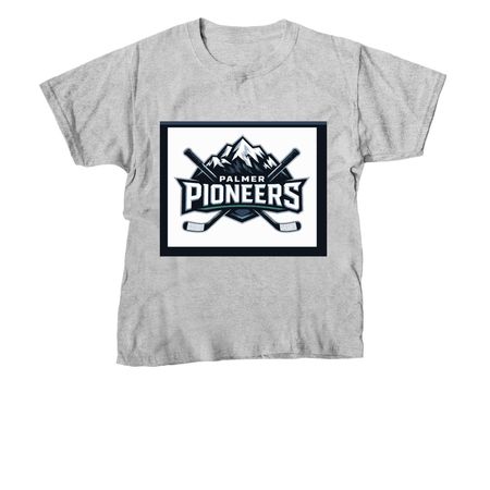 He double hockey sticks, a Sport Grey Youth Unisex Tee