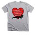 Support Charlie's Heart!, a Athletic Heather Premium Unisex Tee