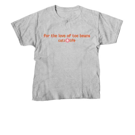 For the love of toe beans, a Sport Grey Youth Unisex Tee
