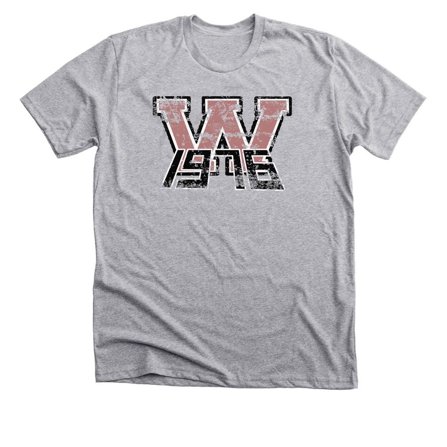 West High Class of 1976, a Athletic Heather Premium Unisex Tee