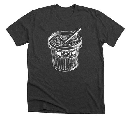Jones-Mervin Lemonade Time, a Dark Grey Heather Premium Unisex Tee