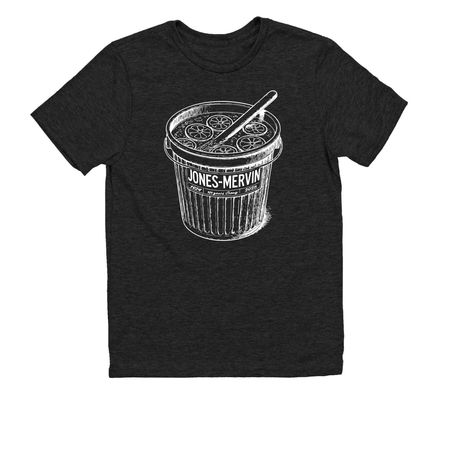 Jones-Mervin Lemonade Time, a Space Black Allmade Youth Eco Triblend Tee