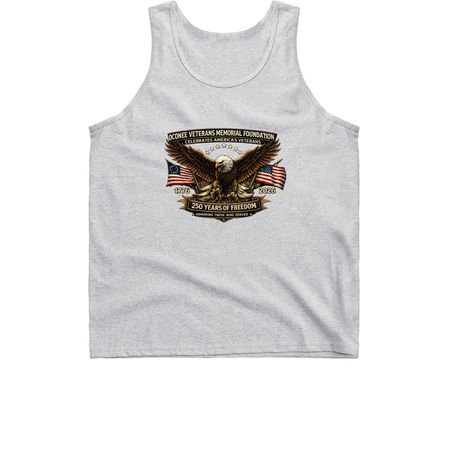 Celebrating Veterans 250 Years of Service, a Sport Grey Classic Unisex Tank Top
