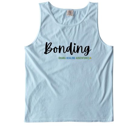 Ohana Healing Adventures - Bonding, a Chambray Comfort Colors Tank Top