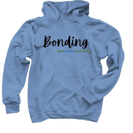 Ohana Healing Adventures - Bonding, a Carolina Blue Pullover Hoodie
