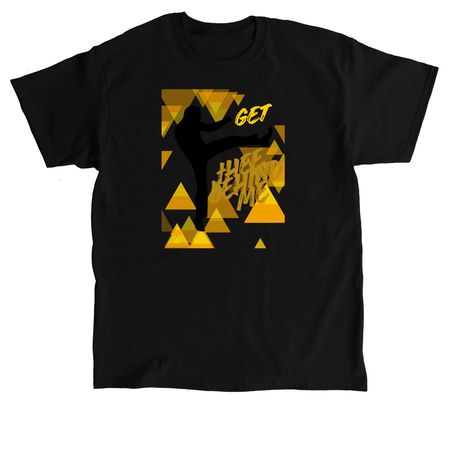 Get Thee Behind Me, a Black Classic Unisex Tee