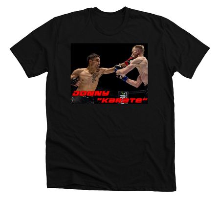 Jonny "Karate" Fan Club, a Solid Black Blend Premium Unisex Tee
