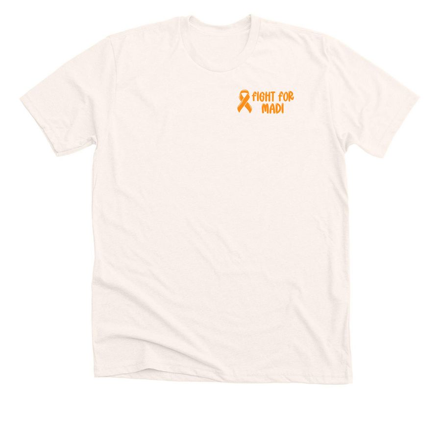 Madi Strong, a Heather Natural Premium Unisex Tee