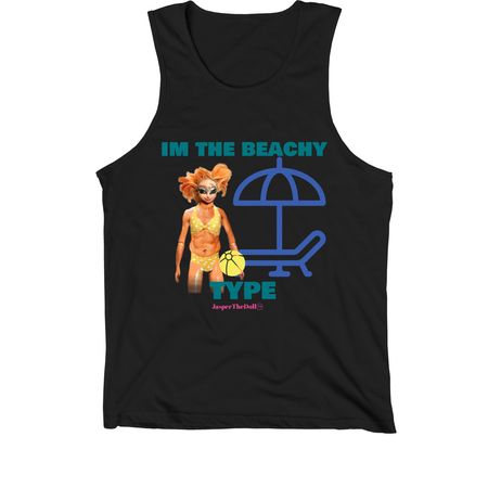 Beach Gremlins unite, a Black Premium Cotton Tank