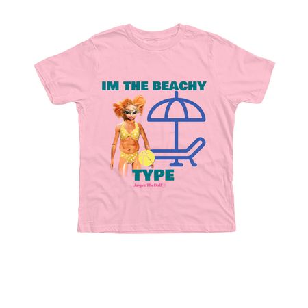 Beach Gremlins unite, a Neon Pink Premium Youth Tee