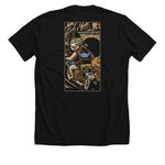 Team Opie, a Solid Black Blend Premium Unisex Tee (back-view)