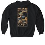Team Opie, a Black Gildan Softstyle Pullover Hoodie (back-view)