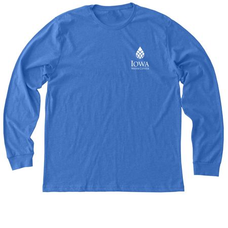 IA Water Center SWCS Collab, a Heather True Royal Premium Long Sleeve Tee