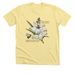White Turtlehead - Dark Font, a Heather Yellow Gold Premium Unisex Tee
