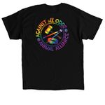 Protect All Beings, a Black Classic Unisex Tee (back-view)