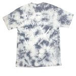 5 Blessings, a Grey Crystal Tie Dye Tee (back-view)