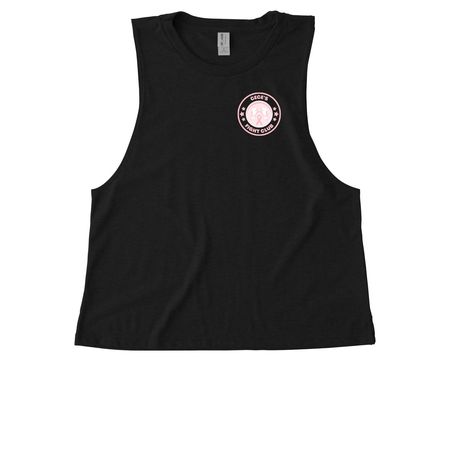 Cece's Fight Club (MUSCLE TANKS), a Deep Black Allmade Eco Triblend Women?s Muscle Tank