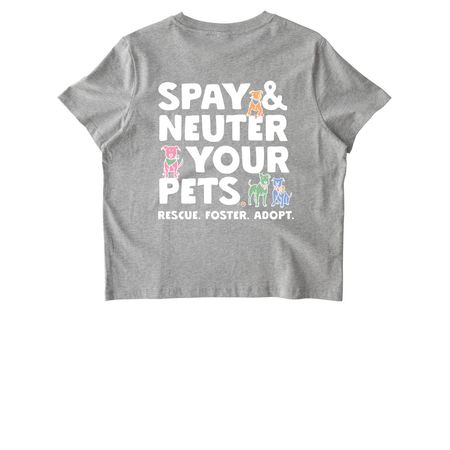 PHPDR Spay & Neuter, a Cool Heather Grey Stanley/Stella Women?s Stella Muser Tee