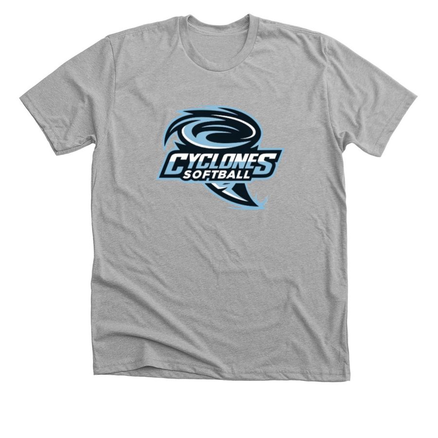 Harrisburg Cyclones, a Athletic Heather Premium Unisex Tee