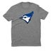 Jays Logo Tee, a Aluminum Grey Allmade Eco Triblend Unisex Tee