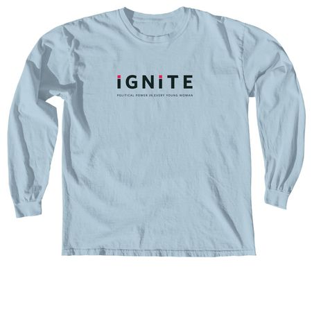 IGNITE Shirt, a Chambray Comfort Colors Long Sleeve Tee