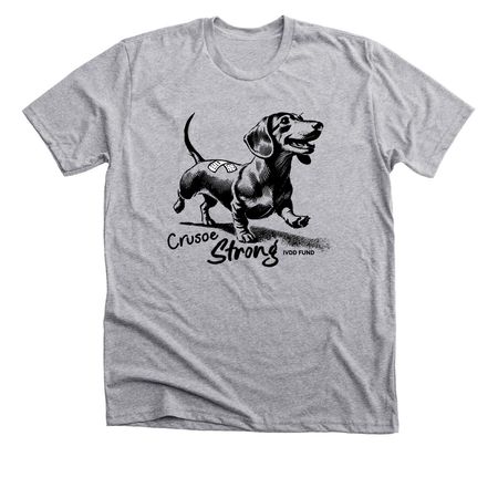 CrusoeStrong IVDD T-Shirt!, a Athletic Heather Premium Unisex Tee