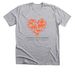 Sanctuary Shirts - Orange, a Athletic Heather Premium Unisex Tee