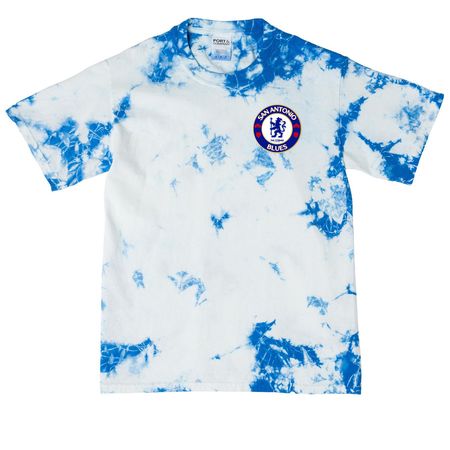 San Antonio Blues badge, a True Royal Youth Crystal Tie Dye Tee