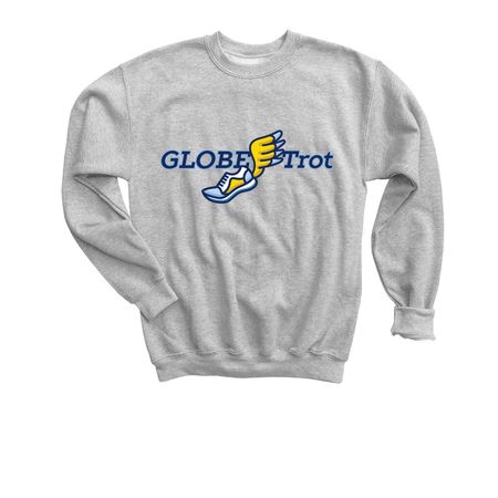 GLOBE Trot 2026, a Sport Grey Youth Crewneck Sweatshirt