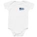 F/A-18&nbsp;Jet Flag Baby, a White Infant Onesie