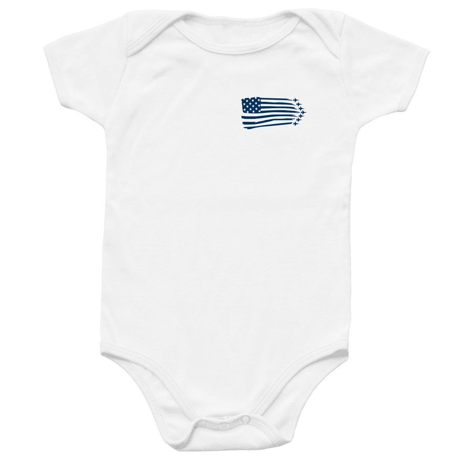 F/A-18&nbsp;Jet Flag Baby, a White Infant Onesie