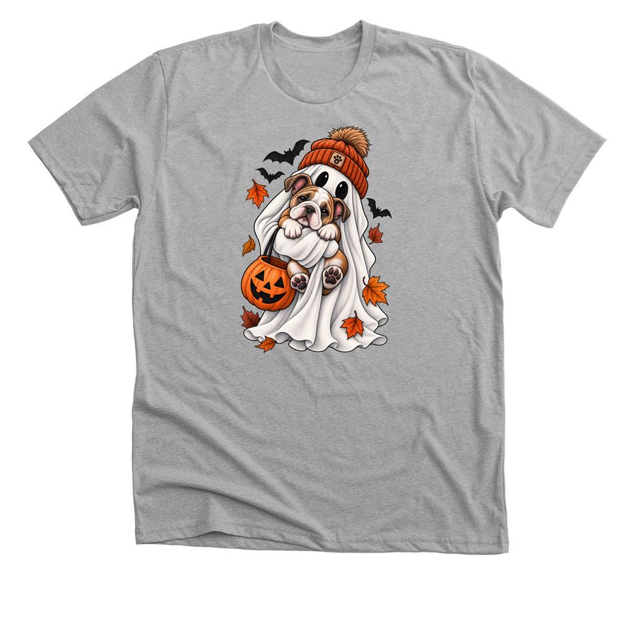 Boo-Dog, a Athletic Heather Premium Unisex Tee