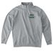 MU Banner (Grey/White), a Grey Heather Midweight Quarter Zip Pullover