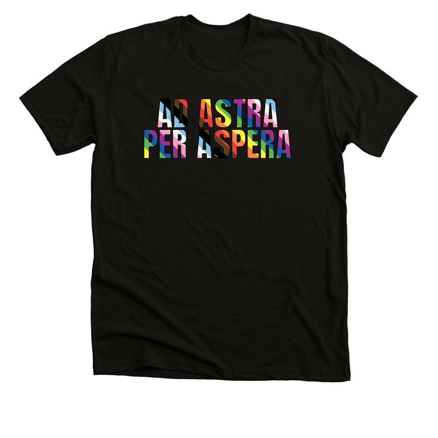 TO THE STARS - FHHRP SCHOLARSHIP SHIRTS, a Black Heather Premium Unisex Tee