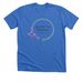Adult and Youth shirt, a Heather True Royal Premium Unisex Tee
